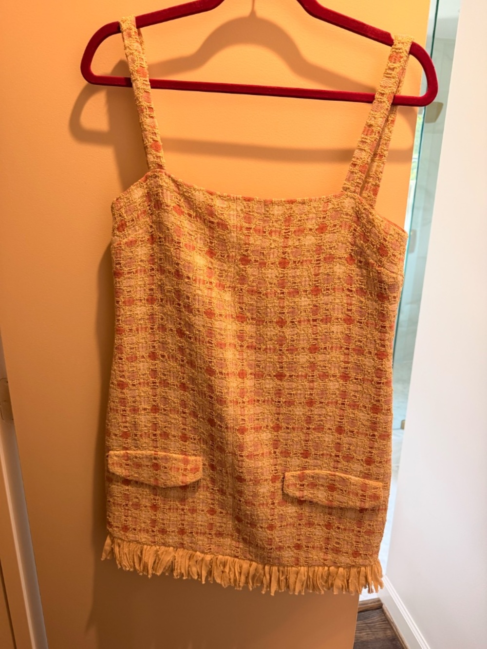Never Worn Alexis Tweed Mini Dress
